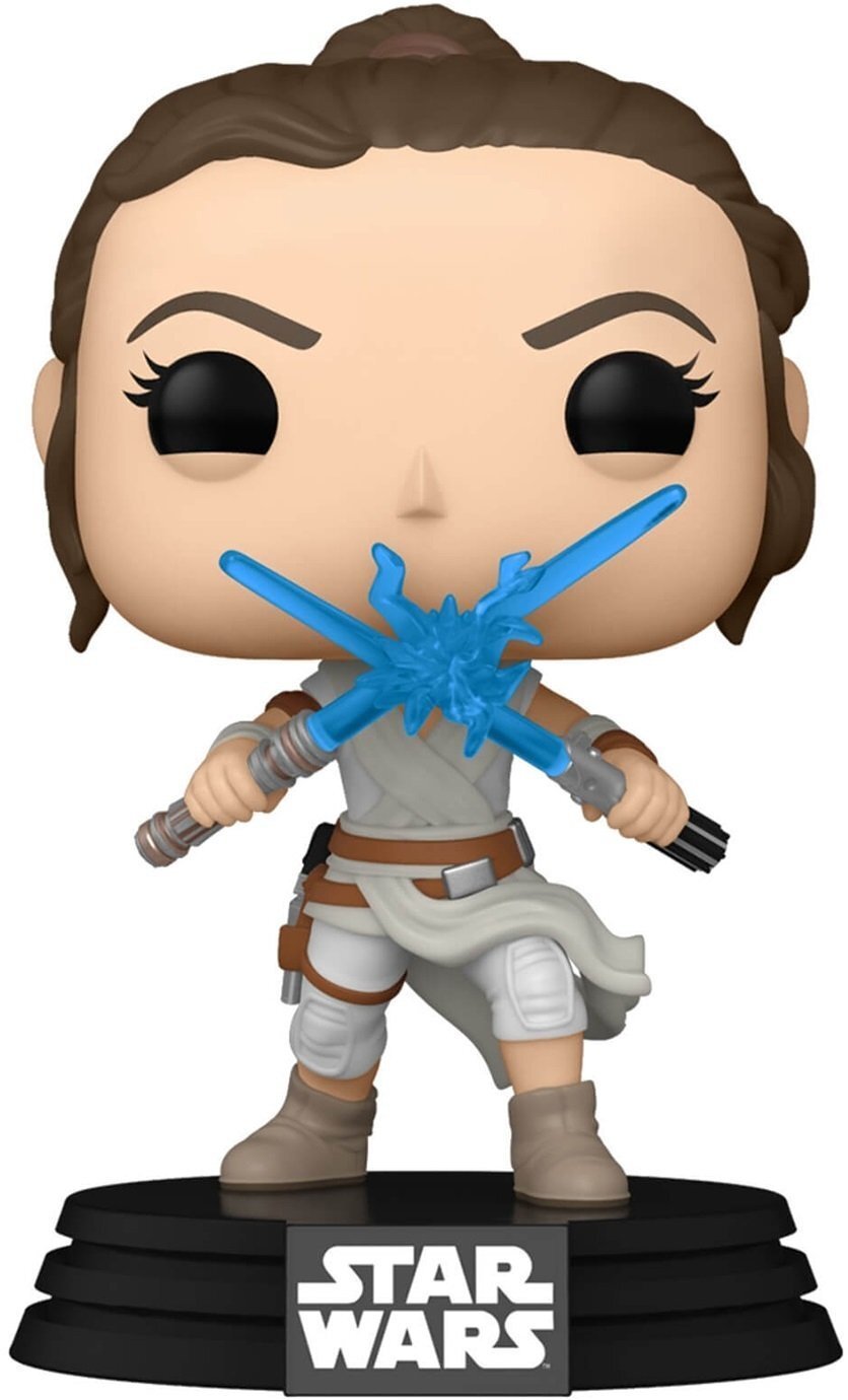 

Коллекционная фигурка Funko POP! Bobble Star Wars Ep 9 Rey w/2 Light Sabers (FUN25491059)