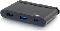 Док станция C2G USB-C на HDMI, USB Type A Power Delivery до 100W (CG82116)