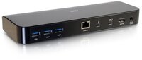 Док станция C2G USB-C Thunderbolt 3 HDMI, Ethernet, USB, SD, mini jack, Power Delivery до 60W (C2G80933)