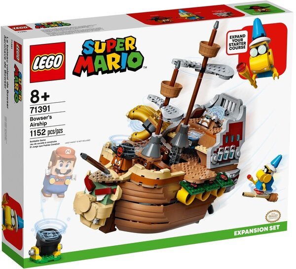

LEGO 71391 Super Mario Дополнительный набор «Летучий корабль Боузера»