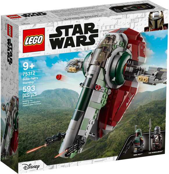 

LEGO 75312 Star Wars Звездолет Бобы Фетта