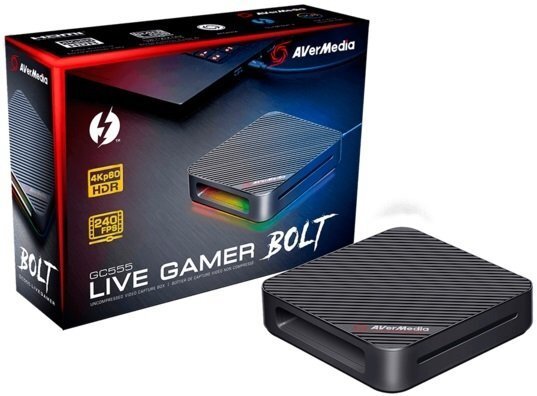 

Устройство захвата видео AVerMedia Live Gamer Bolt GC555 Black (61GC555000A9)