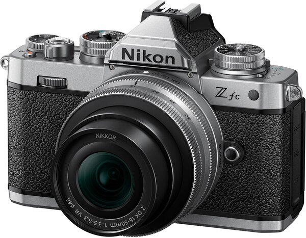 

Фотоаппарат NIKON Z fc + 16-50 VR + 50-250 VR Silver (VOA090K003)