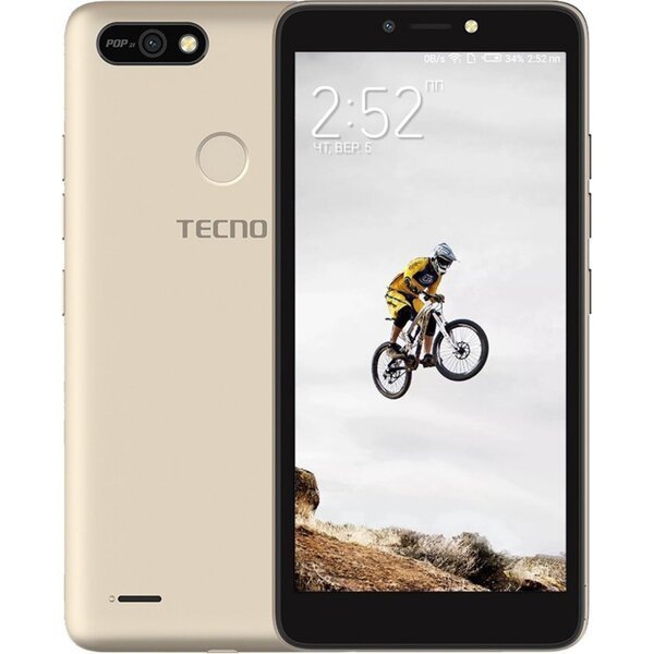 

Смартфон TECNO POP 2F (B1G) 1/16GB Champagne Gold