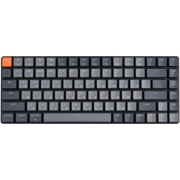 

Клавиатура KEYCHRON K3 84 keys, Low Profile Gateron White LED, Blue (K3A2_KEYCHRON)