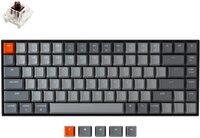 Клавіатура KEYCHRON K2 84 keys, Gateron White LED, Brown (K2C3_KEYCHRON)