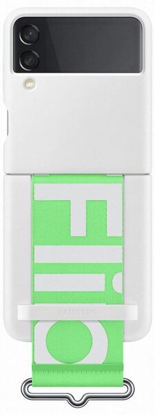 

Чехол Samsung для Galaxy Z Flip 3 Silicone Cover with Strap White (EF-GF711TWEGRU)