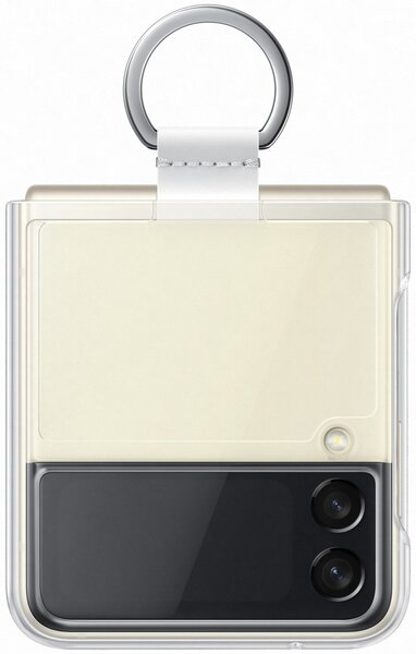 

Чехол Samsung для Galaxy Z Flip 3 Clear Cover with Ring Transparency (EF-QF711CTEGRU)