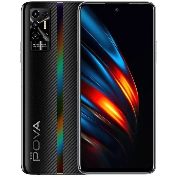 

Смартфон TECNO POVA-2 (LE7n) 4/128Gb Dazzle Black