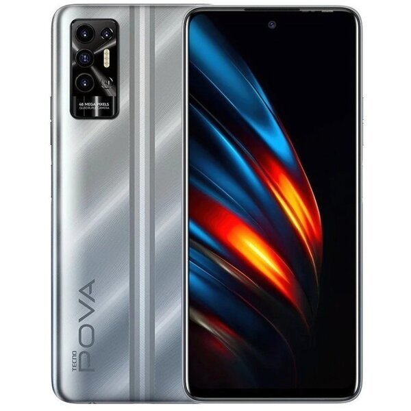 

Смартфон TECNO POVA-2 (LE7n) 4/128Gb Polar Silver