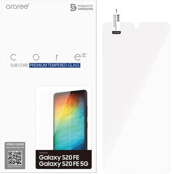 

Защитное стекло Samsung для Galaxy S20 FE (G780) Transparency (GP-TTG780KDATW)