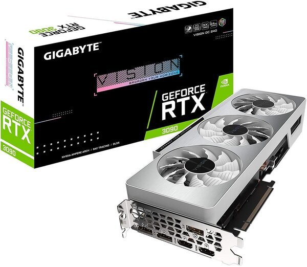 

Видеокарта GIGABYTE GeForce RTX 3090 VISION OC 24G (GV-N3090VISION_OC-24GD)