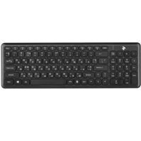 Клавиатура 2E KS230 Slim WL Black (2E-KS230WB)