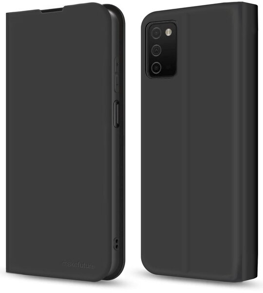 

Чехол MakeFuture для Galaxy A03s Flip Soft-Touch PU Black (MCP-SA03SBK)