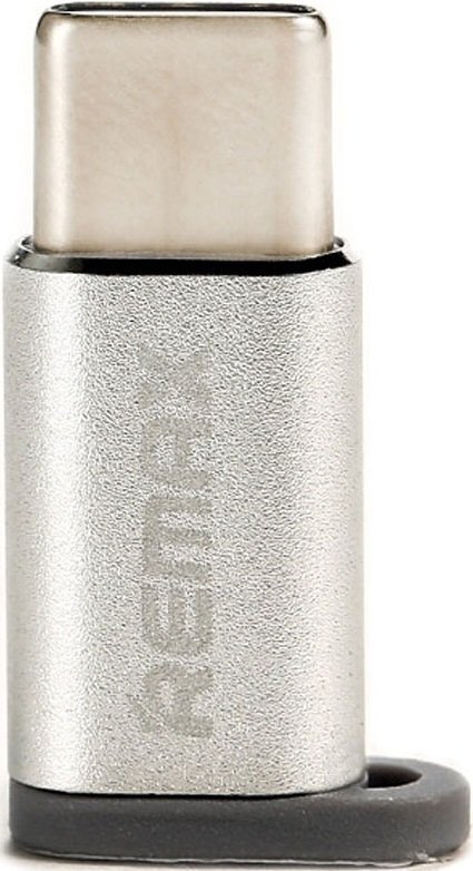 

Адаптер Remax Feliz MicroUSB to Type C silver