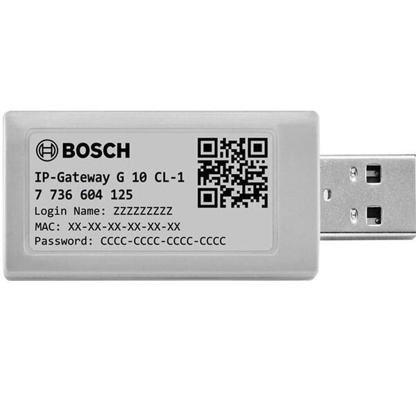 

Адаптер Wi-Fi Bosch MiAc-03 G10CL1 для кондиционеров Bosch CL3000i, CL5000i