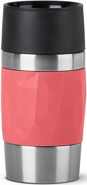 

Термокружка Tefal Compact mug 0,3л красная (N2160410)