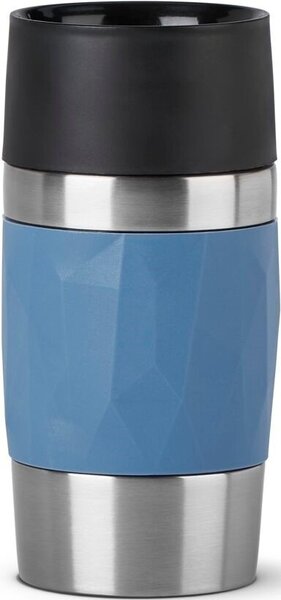 Акція на Термокружка Tefal Compact mug 0,3л синяя (N2160210) від MOYO