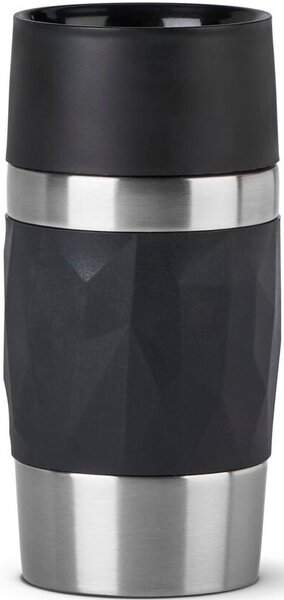

Термокружка Tefal Compact mug 0,3л черная (N2160110)