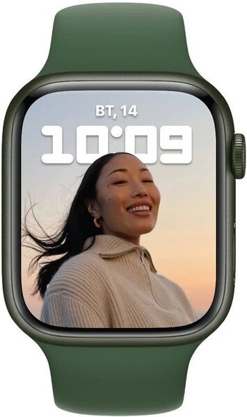 

Смарт-часы Apple Watch Series 7 Green 45mm Clover Band