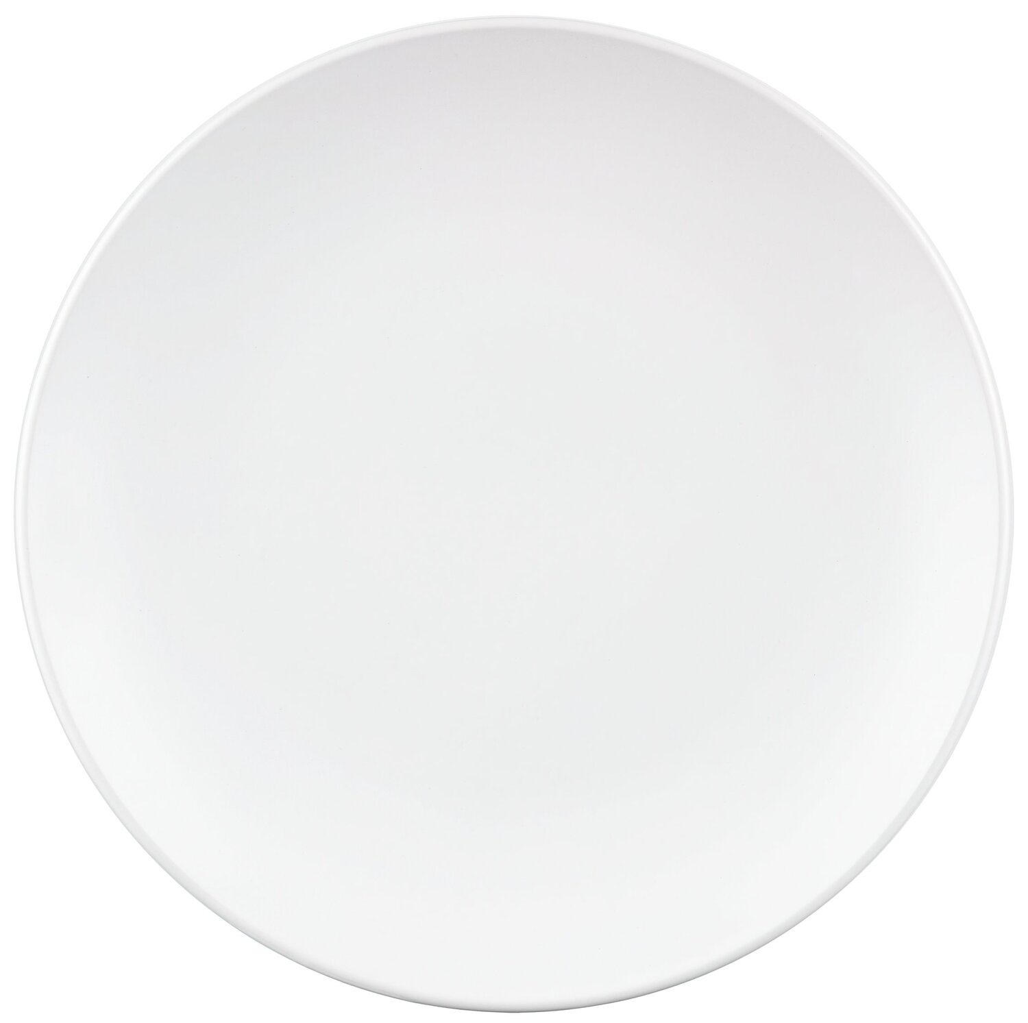 Тарілка обідня Ardesto Lucca 26 см, White (AR2926WM)фото
