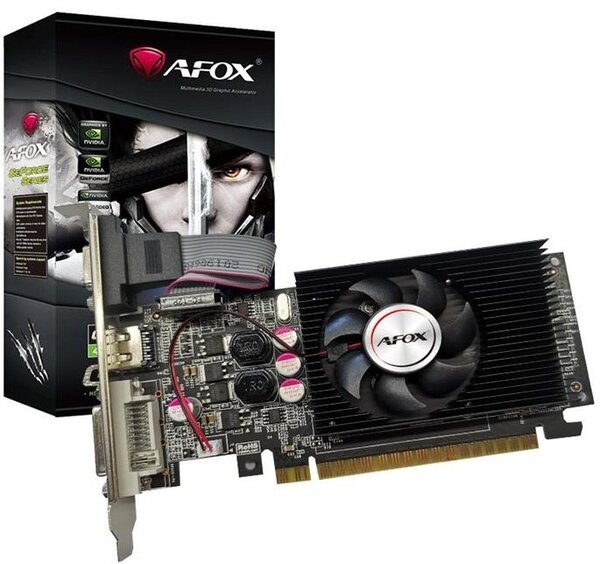 

Видеокарта AFOX GeForce GT610 2GB DDR3 (AF610-2048D3L5)