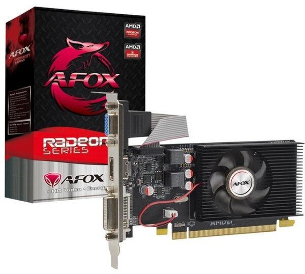 

Видеокарта AFOX Radeon R5 220 2GB DDR3 (AFR5220-2048D3L4)