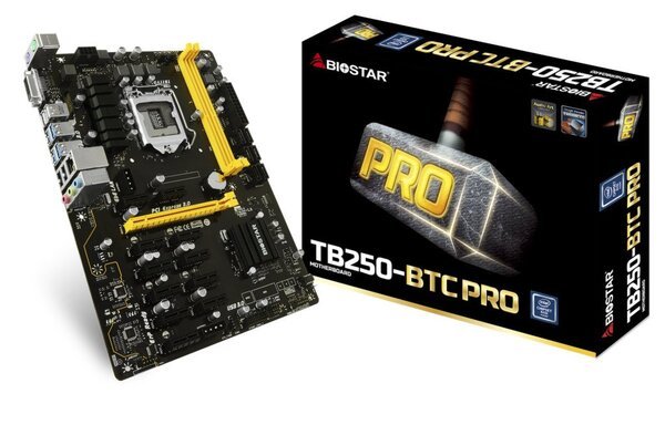 

Материнская плата Biostar TB250-BTC PRO (TB250-BTC_PRO)