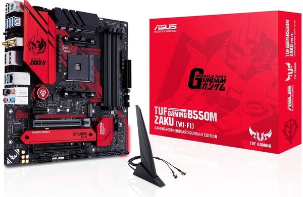 

Материнcкая плата ASUS TUF GAMING B550M-ZAKU WI (TUF_GAMING_B550M-ZAKU_WI)