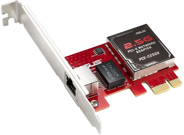 

Сетевой адаптер ASUS PCE-C2500 PCI Express 2.5GE