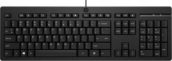 

Клавиатура НР 125 USB Black (266C9AA)