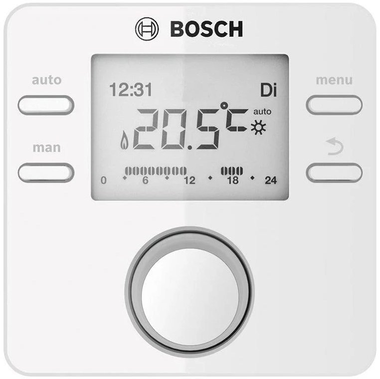 Кімнатний терморегулятор опалення Bosch CR100 RF із датчиком температури (1420567)