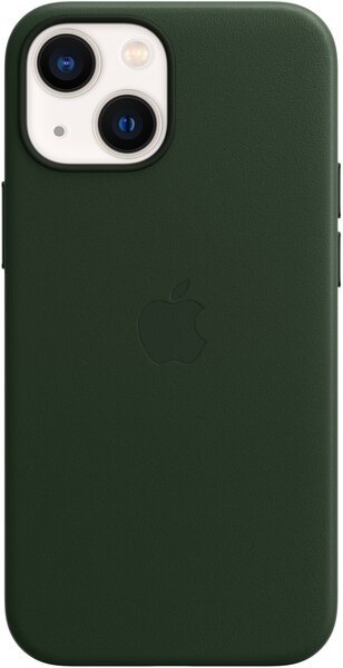 

Чехол Apple для iPhone 13 mini Leather Case with MagSafe Sequoia Green (MM0J3ZE/A)