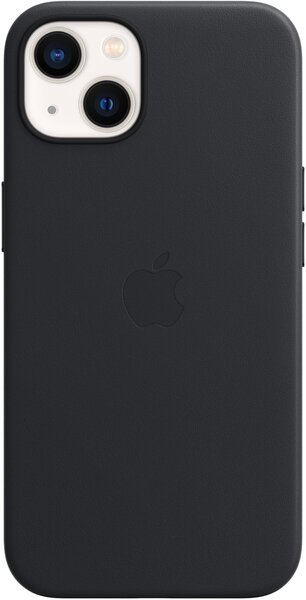 Акція на Чехол Apple для iPhone 13 Leather Case with MagSafe Midnight (MM183ZE/A) від MOYO