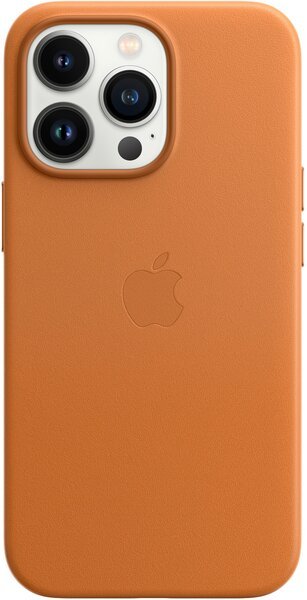 

Чехол Apple для iPhone 13 Pro Leather Case with MagSafe Golden Brown (MM193ZE/A)