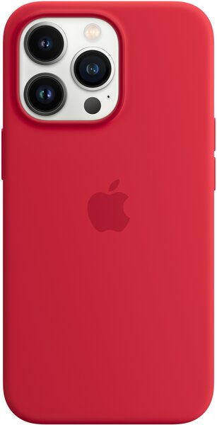 Акція на Чехол Apple для iPhone 13 Pro Silicone Case with MagSafe (PRODUCT)RED (MM2L3ZE/A) від MOYO