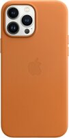 Чехол Apple для iPhone 13 Pro Max Leather Case with MagSafe Golden Brown (MM1L3ZE/A)