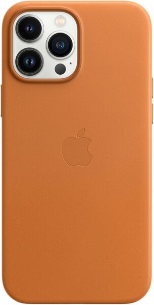 

Чехол Apple для iPhone 13 Pro Max Leather Case with MagSafe Golden Brown (MM1L3ZE/A)