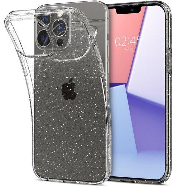 

Чехол Spigen для iPhone 13 Pro Max Liquid Crystal Glitter Crystal Quartz (ACS03198)