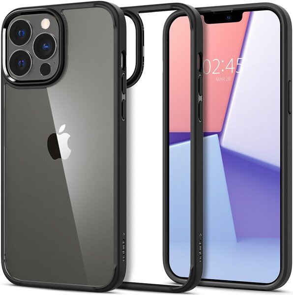 

Чехол Spigen для iPhone 13 Pro Max Crystal Hybrid Matte Black (ACS03243)
