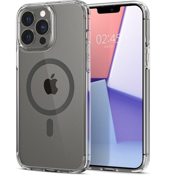 

Чехол Spigen для iPhone 13 Pro Max Crystal Hybrid Mag Graphite (ACS03244)