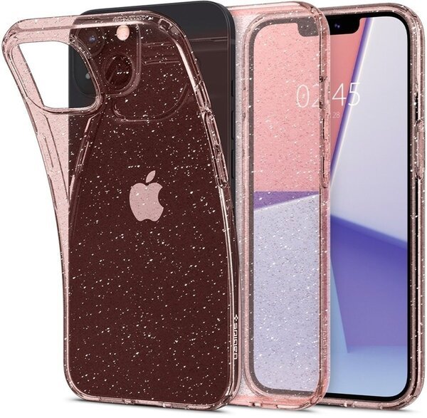 

Чехол Spigen для iPhone 13 Liquid Crystal Glitter Rose Quartz (ACS03517)