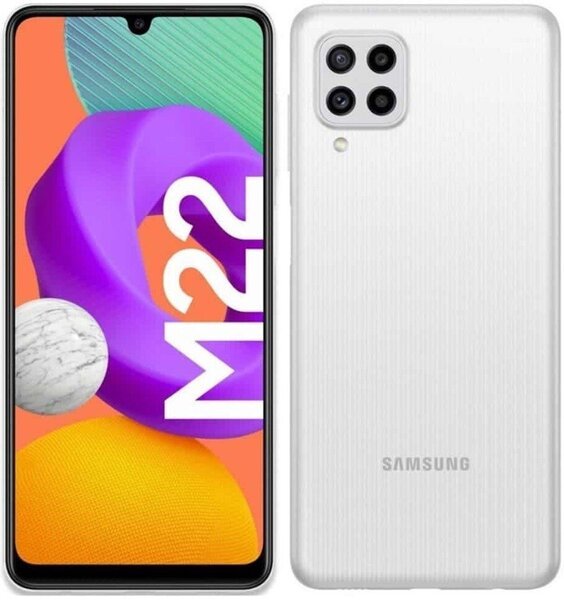 

Смартфон Samsung Galaxy M22 4/128Gb White