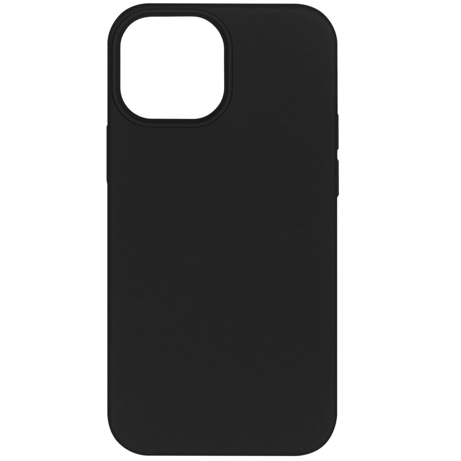 Чехол 2Е для iPhone 13 Mini Liquid Silicone Black (2E-IPH-13MN-OCLS-BK) фото 