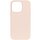 Чехол 2Е для iPhone 13 Pro Liquid Silicone Sand Pink (2E-IPH-13PR-OCLS-RP)