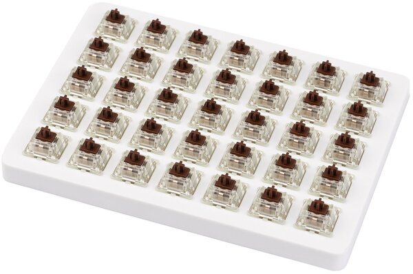 

Набор механических переключателей Keychron Cherry MX Switch RGB Set 35pcs/Set Brown (Z46_KEYCHRON)