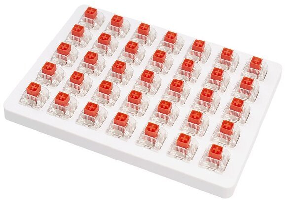

Набор механических переключателей Keychron Kailh Box Switch Set 35pcs/Set Red (Z48_KEYCHRON)