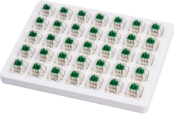 

Набор механических переключателей Keychron Gateron Switch Set with holder 35pcs/Set Green (Z65_KEYCHRON)