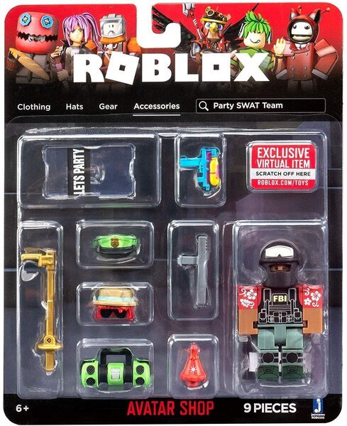 

Игровая коллекционная фигурка Jazwares Roblox Avatar Shop Party SWAT Team