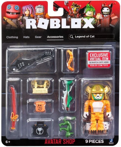 

Игровая коллекционная фигурка Jazwares Roblox Avatar Shop Legend of Cat